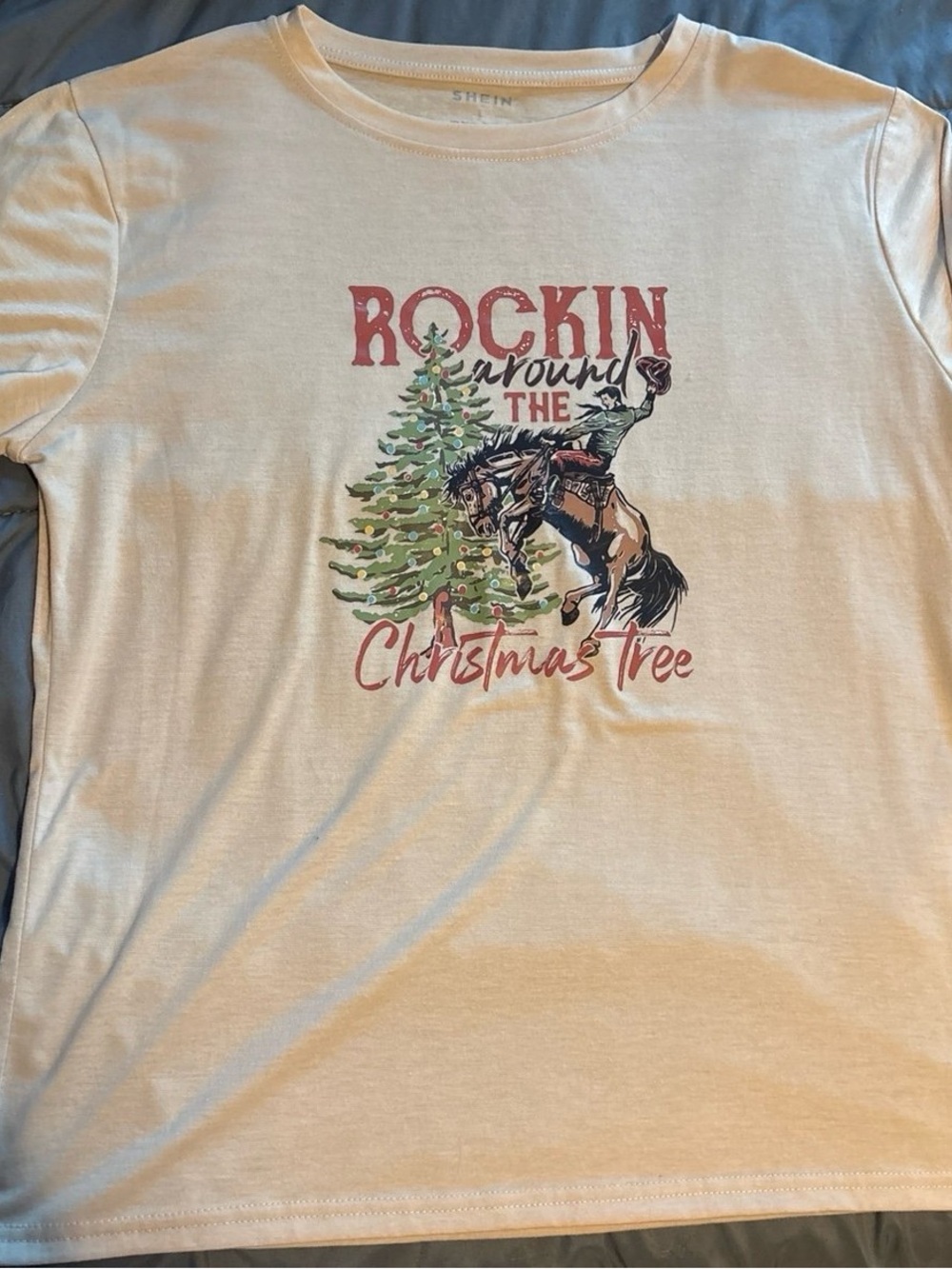 'Rockin Around the Christmas Tree' Graphic Tee